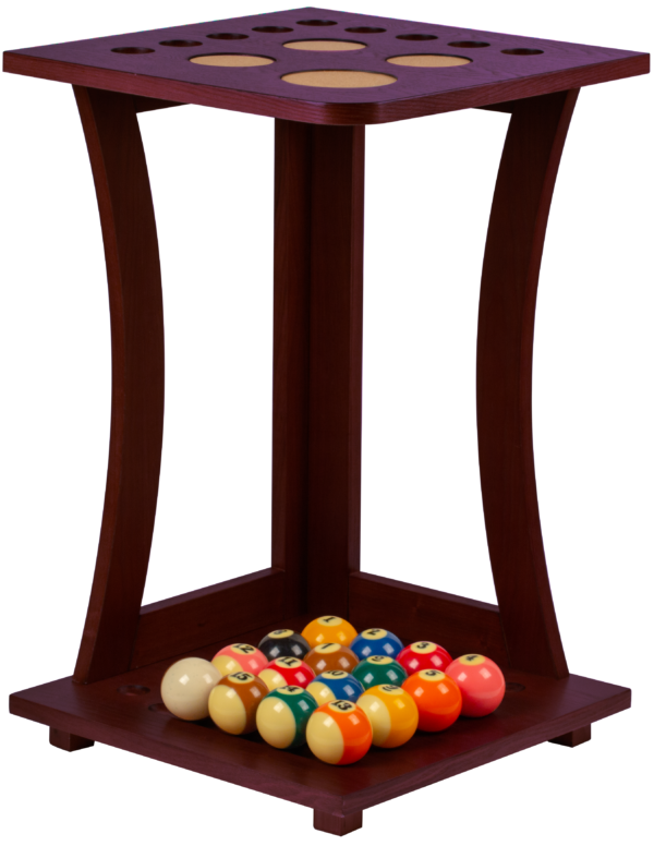 Deluxe 9 Cue Floor Rack - Wine